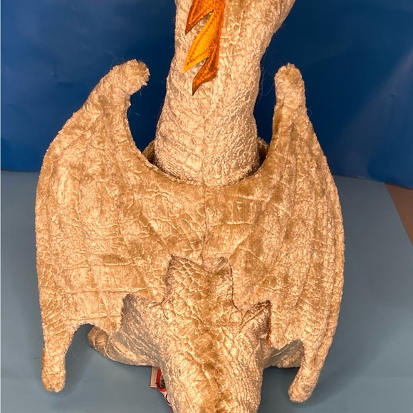 Douglas Cuddle Toys Elgar Copper Dragon 10 Inch Plush Stuffed With Tag Rare. - Picture 4 of 11